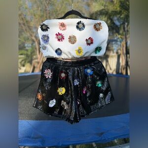 Queen of sparkle set size S NWT